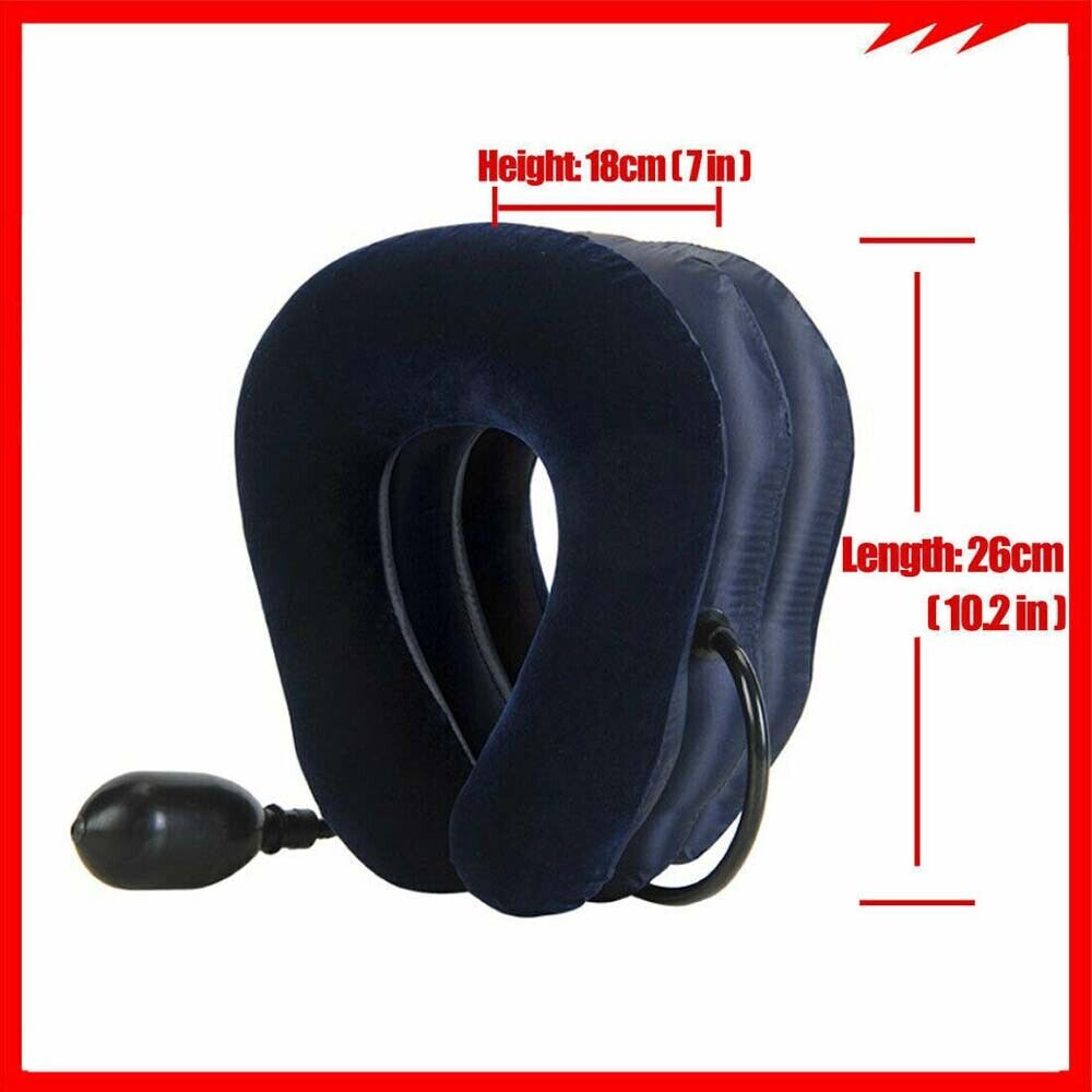 Cervical Neck Traction Device Collar Brace Support Pain Relief