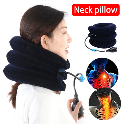 Cervical Neck Traction Device Collar Brace Support Pain Relief