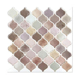 Vividtiles Factory Outlet Cheap Vinyl Decor Sticker Peel and Stick Lantern Mosaic Wall Tiles - 1 Sheet