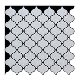 Vividtiles Factory Outlet Cheap Vinyl Decor Sticker Peel and Stick Lantern Mosaic Wall Tiles - 1 Sheet