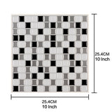 Vividtiles Self Adhesive Mosaic Tile Wall decal Sticker DIY Kitchen Bathroom Home Decor Vinyl